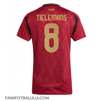 Belgia Youri Tielemans #8 Echipament de Fotbal Replică European 2024 Femei Acasa